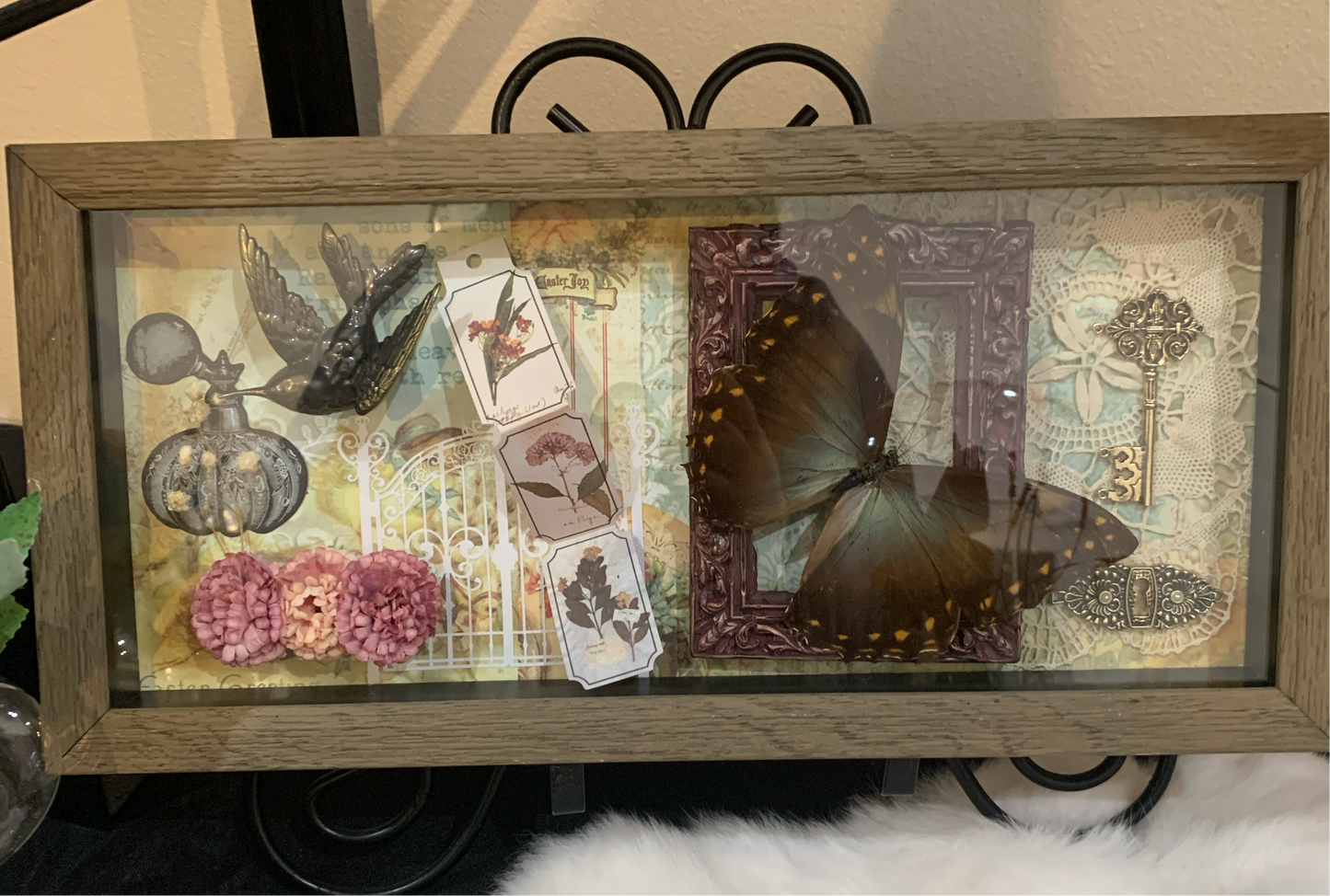 Butterfly Scrapbook Frame