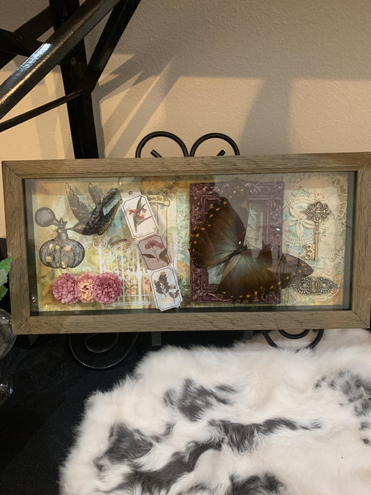 Butterfly Scrapbook Frame